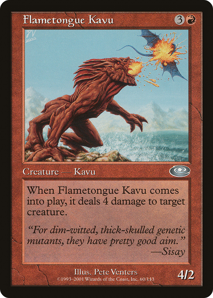 Flametongue Kavu (PLS) #60 [EN/N]