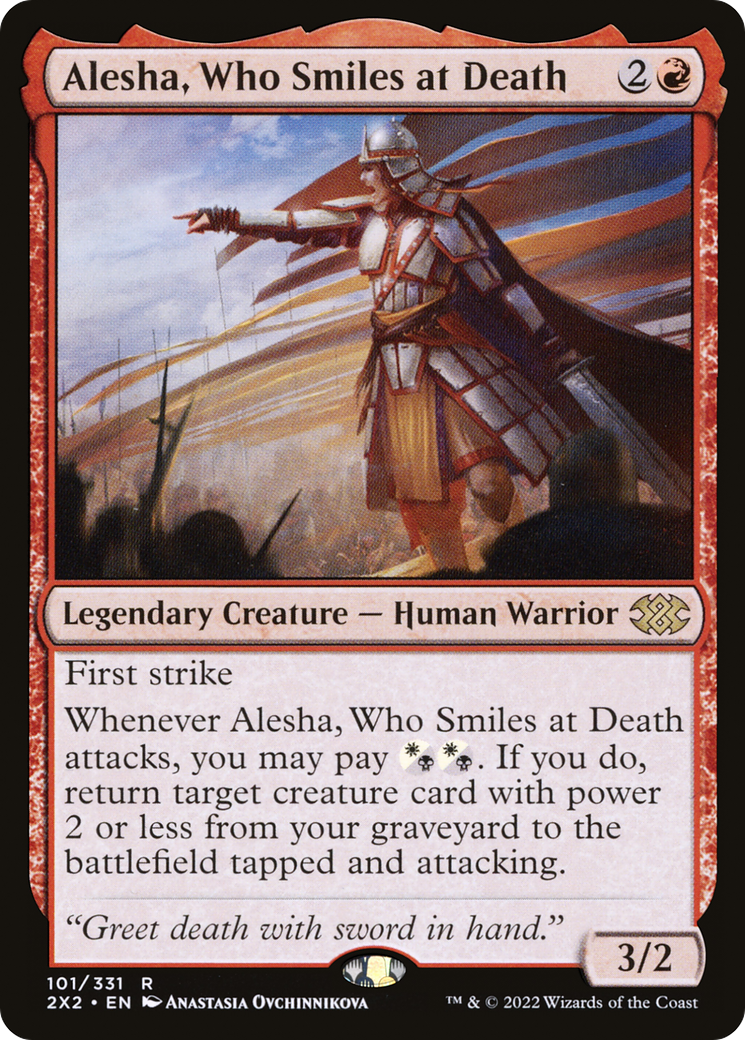 Alesha, Who Smiles at Death (2X2) #101 [EN/N]