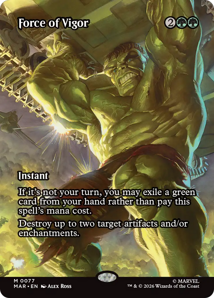 Force of Vigor (MAR) #77 [EN/N]