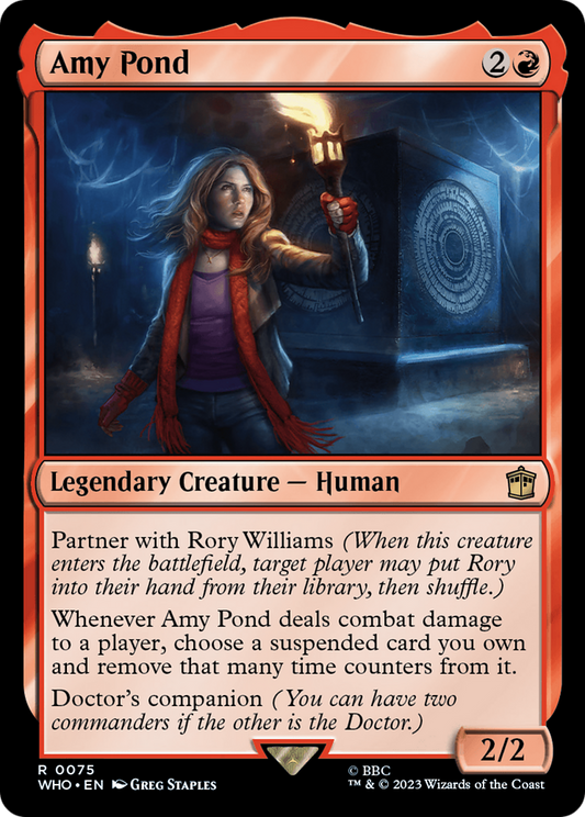 Amy Pond (WHO) #75 [EN/N] s/o