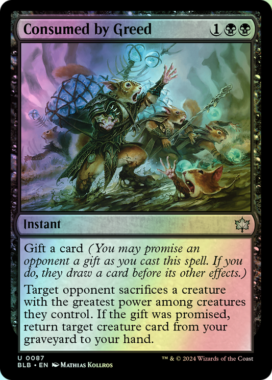 Consumed by Greed (BLB) #87 [EN/F] s/o