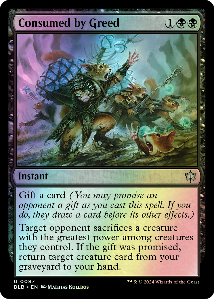 Consumed by Greed (BLB) #87 [EN/F] s/o