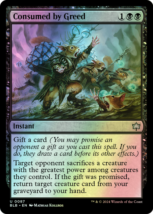Consumed by Greed (BLB) #87 [EN/F] s/o