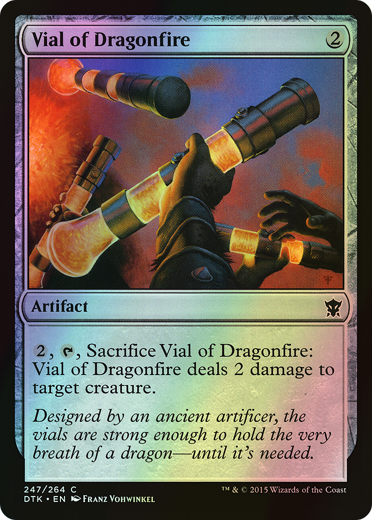 Vial of Dragonfire (DTK) #247 [EN/F]