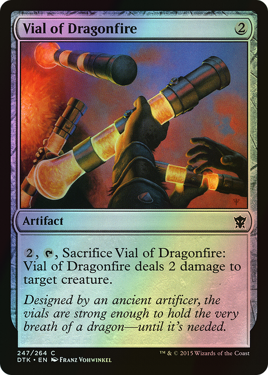 Vial of Dragonfire (DTK) #247 [EN/F]