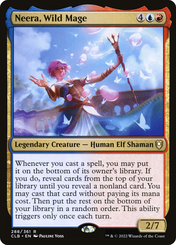 Neera, Wild Mage (CLB) #288 [EN/N]