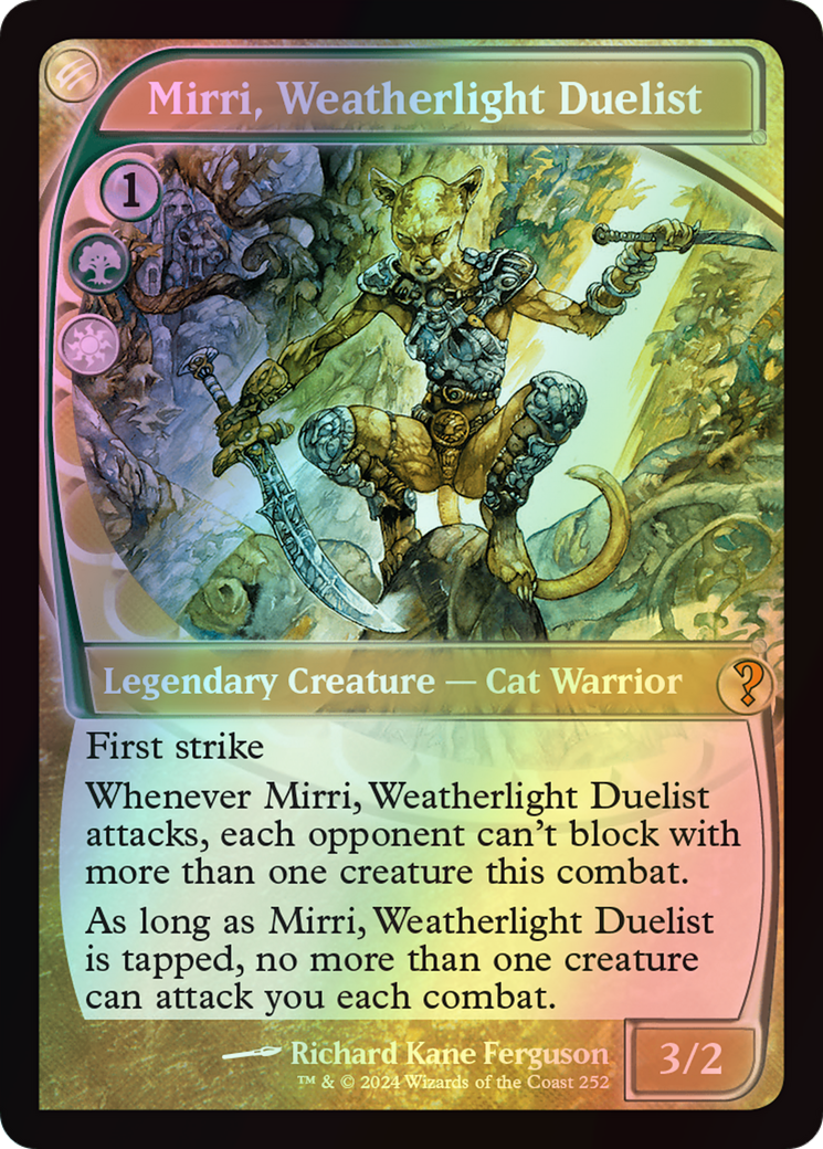 Mirri, Weatherlight Duelist (MB2) #252 [EN/F]