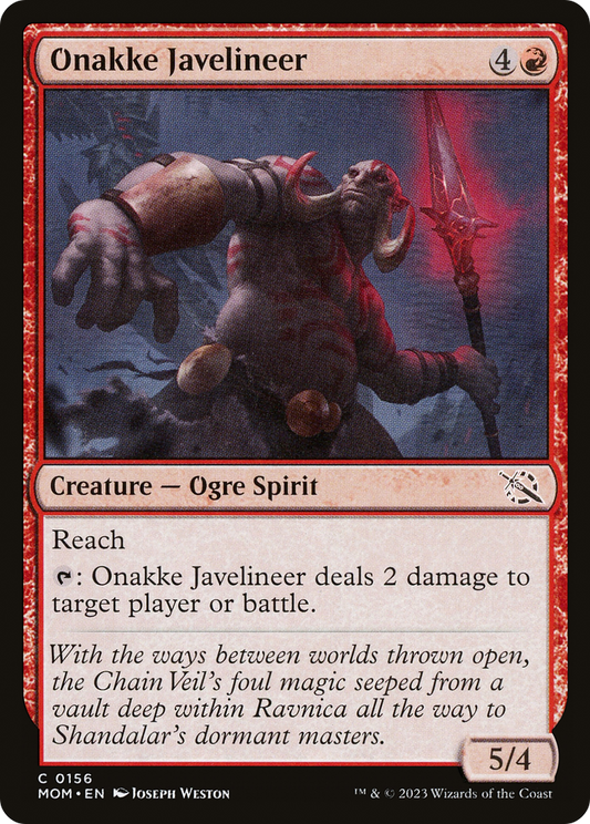 Onakke Javelineer (MOM) #156 [EN/N]
