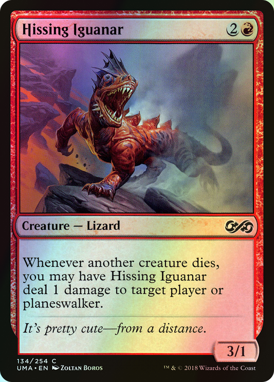 Hissing Iguanar (UMA) #134 [EN/F]