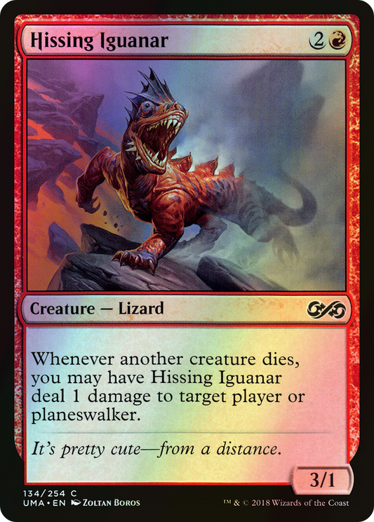 Hissing Iguanar (UMA) #134 [EN/F]
