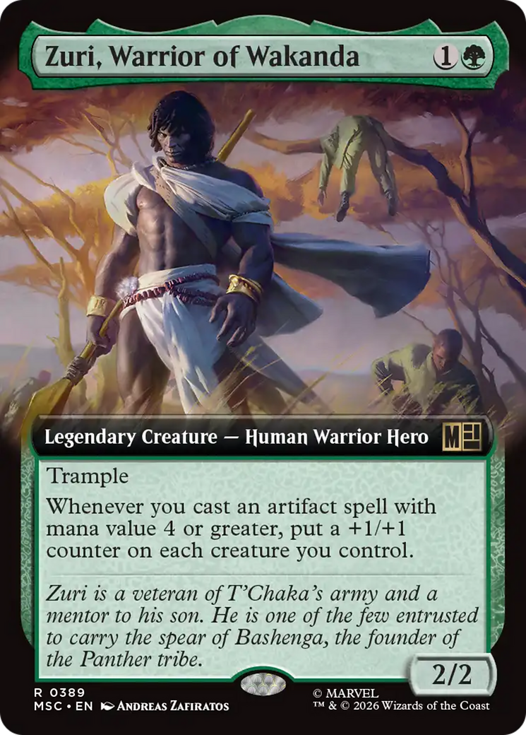 Zuri, Warrior of Wakanda (MSC) #389 [EN/N]