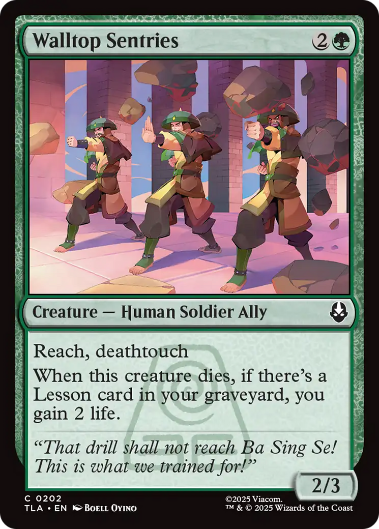Walltop Sentries (TLA) #202 [EN/N]