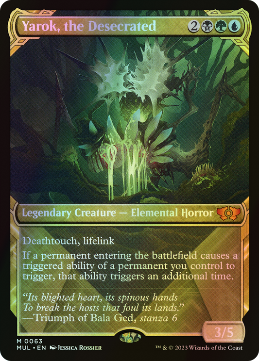 Yarok, the Desecrated (MUL) #63 [EN/F] s/o