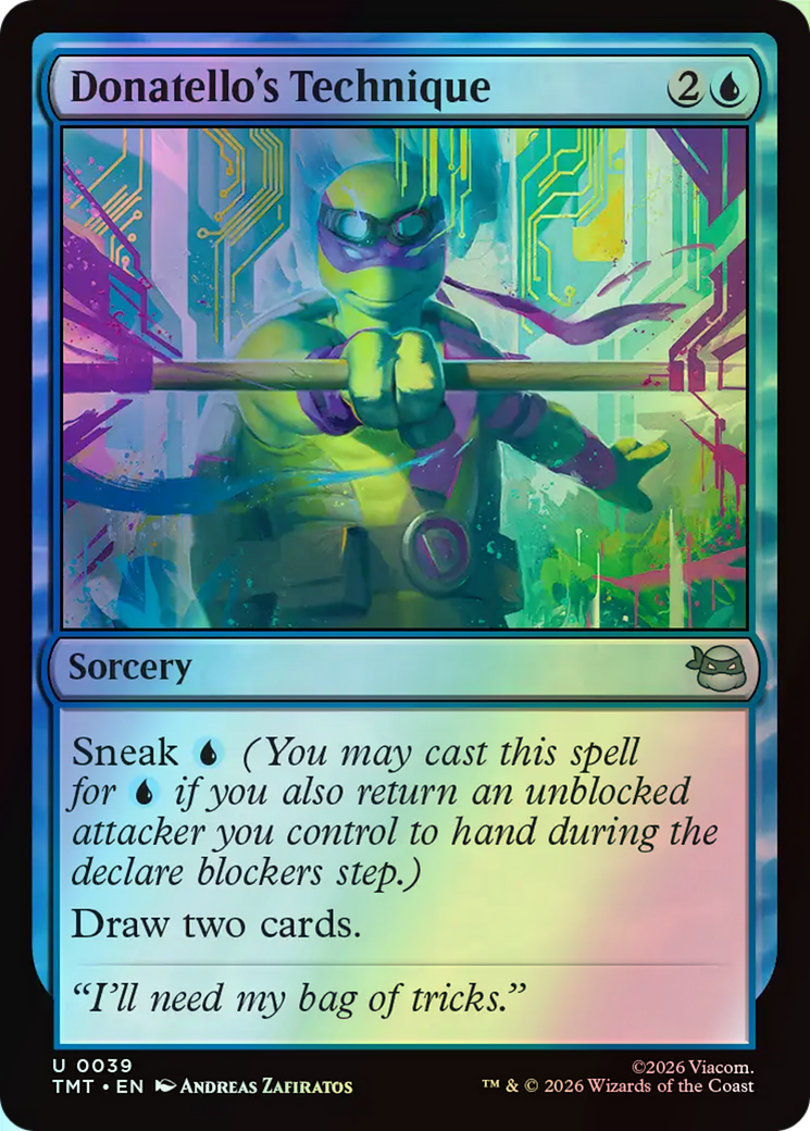 Donatello's Technique (TMT) #39 [EN/F]