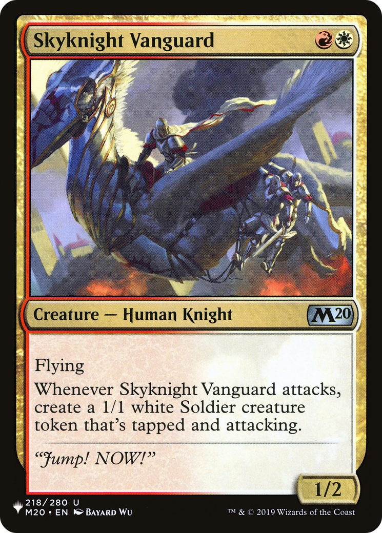 Skyknight Vanguard (PLST) #M20-218 [EN/N] s/o