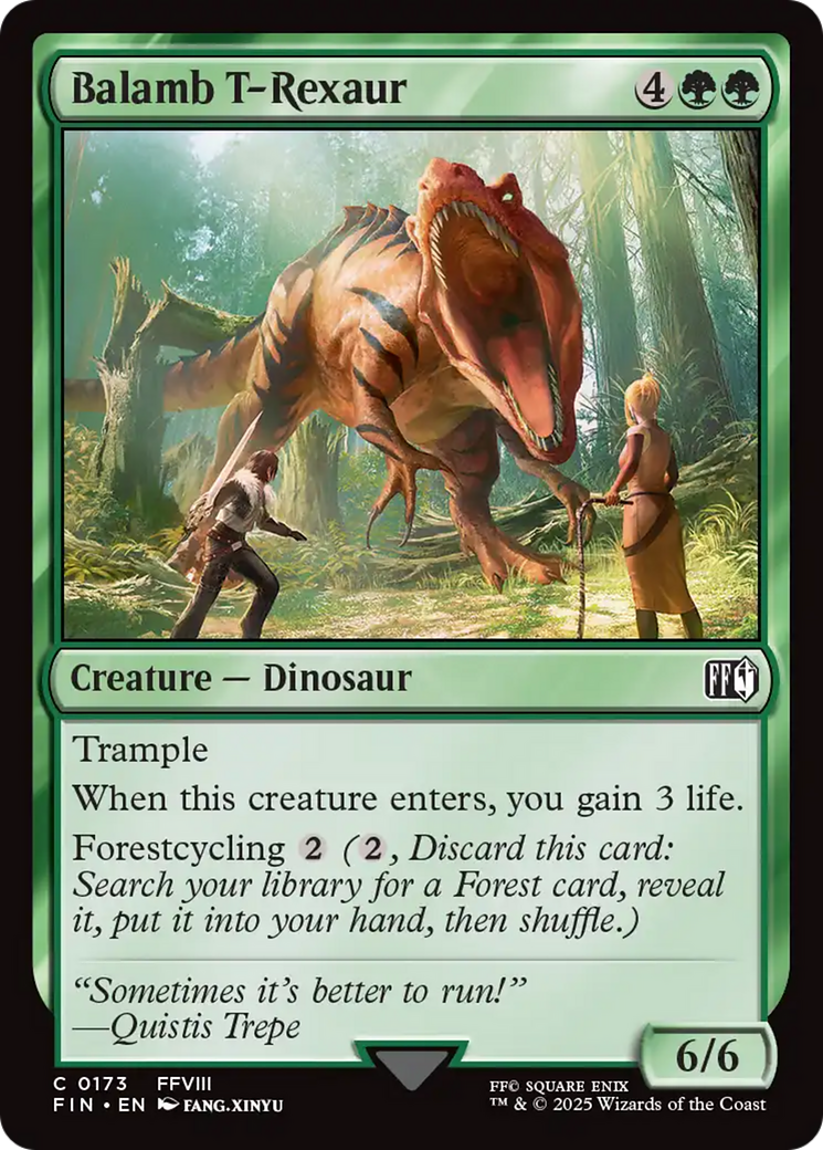 Balamb T-Rexaur (FIN) #173 [EN/N]