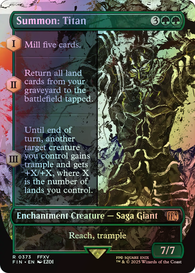 Summon: Titan (FIN) #373 [EN/F]