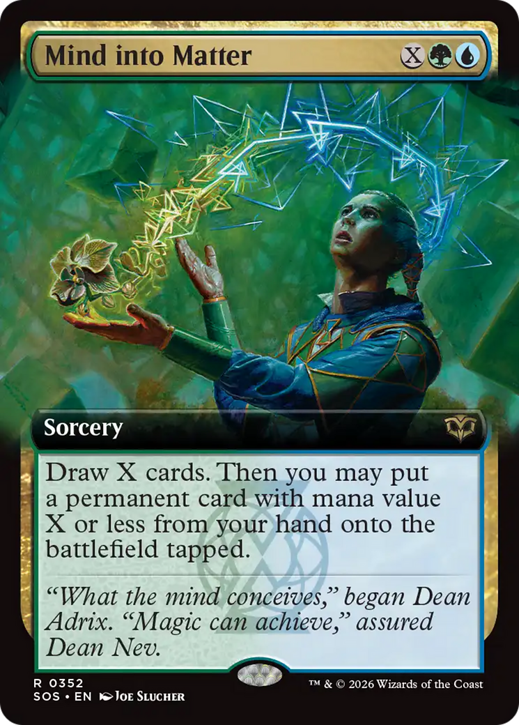 Mind into Matter (SOS) #352 [EN/N]