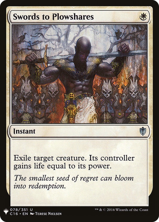 Swords to Plowshares (PLST) #C16-78 [EN/N] s/o