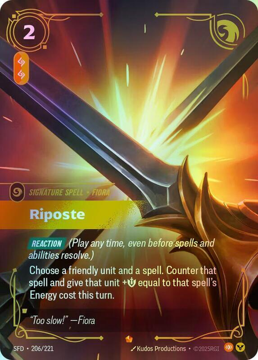 Riposte (SFD) #206 [EN/F] s/o
