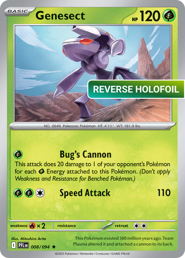 Genesect (PFL) #8 [EN/R]