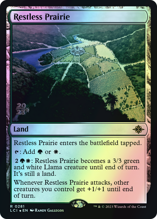 Restless Prairie (PLCI) #281s [EN/F] s/o