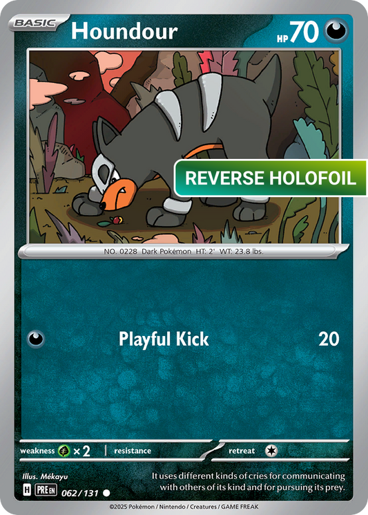 Houndour (PRE) #62 [EN/R]