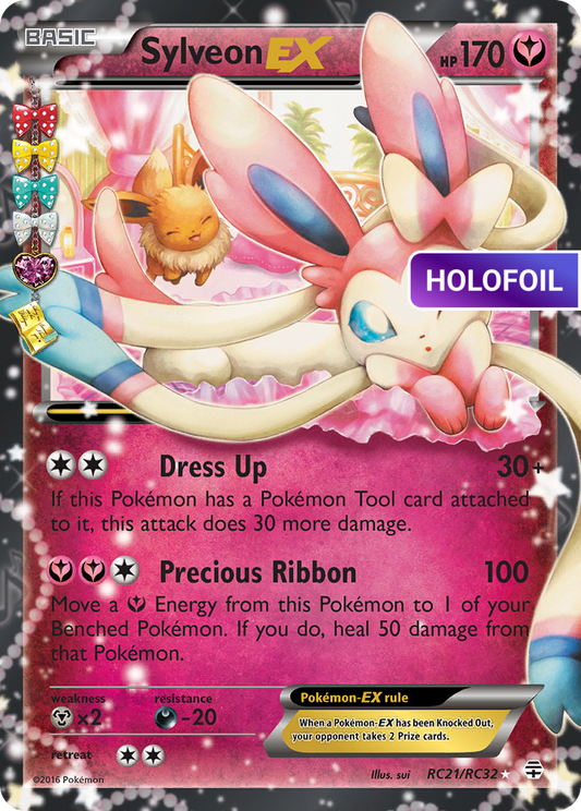 Sylveon EX (GEN) #RC21 [EN/H] s/o