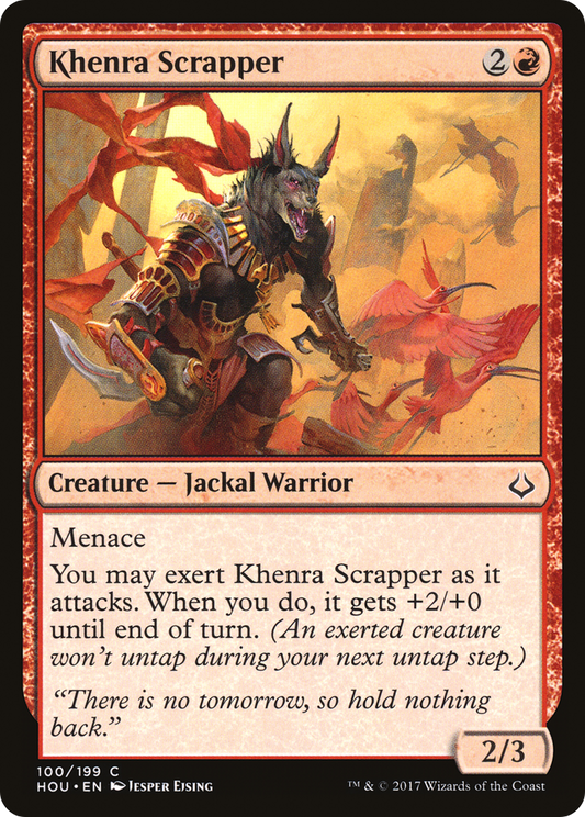 Khenra Scrapper (HOU) #100 [EN/N]