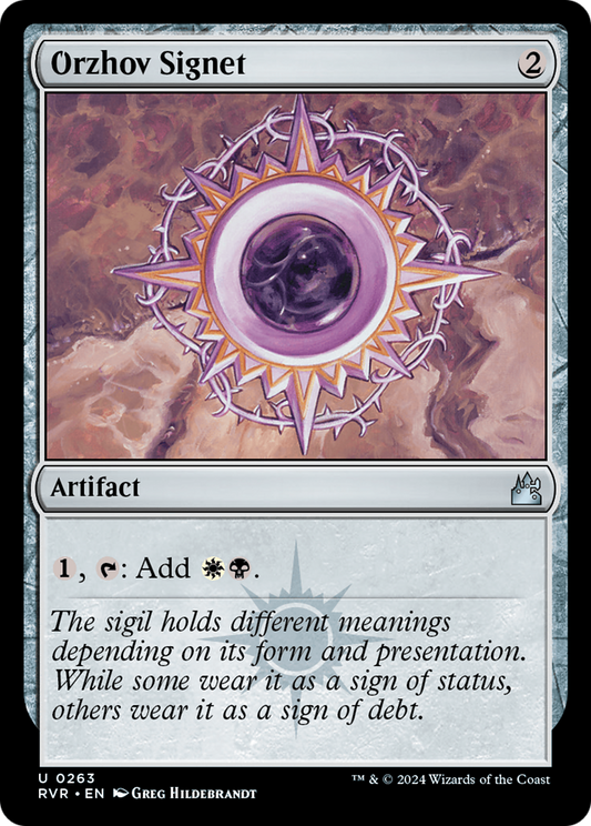 Orzhov Signet (RVR) #263 [EN/N]