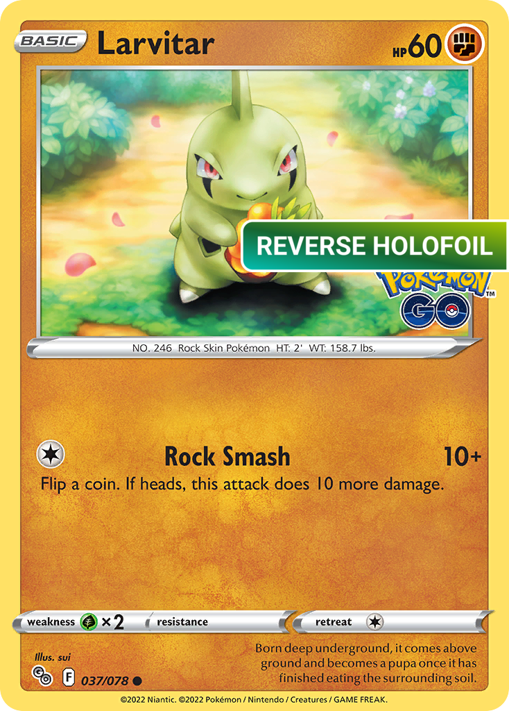 Larvitar (PGO) #037 [EN/R] s/o