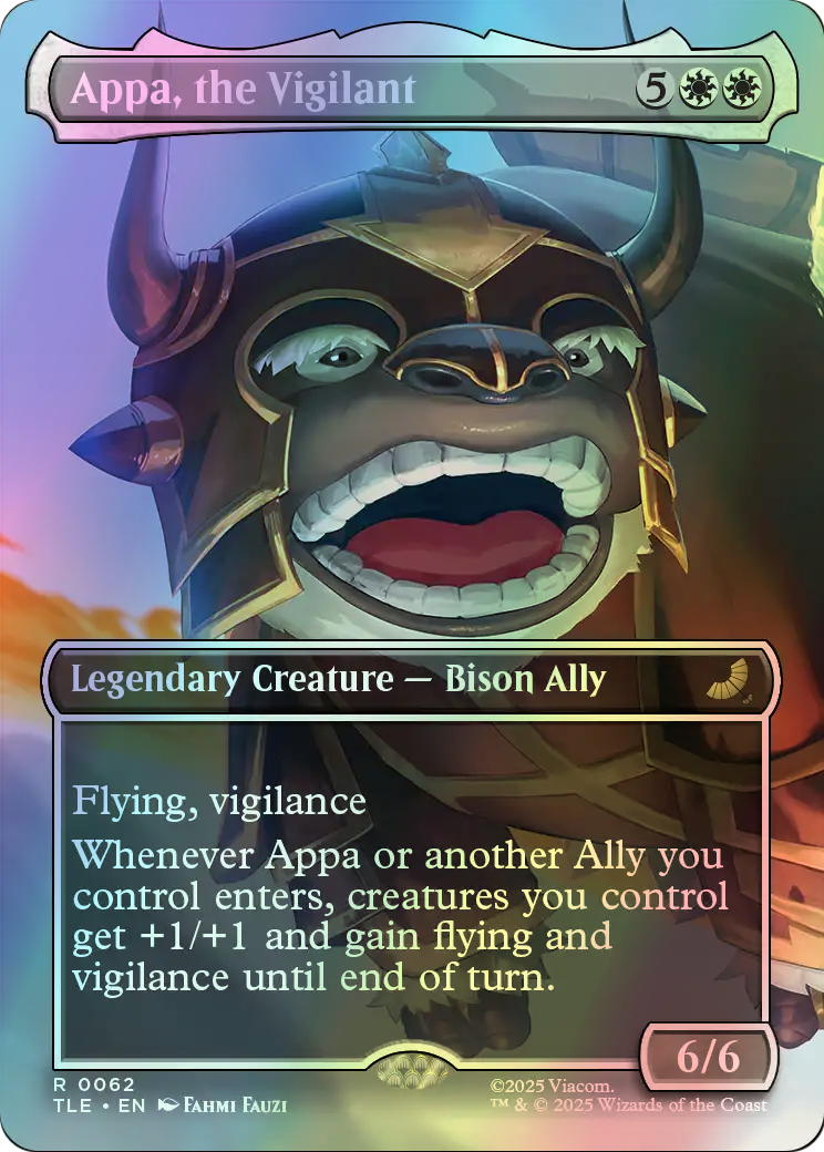 Appa, the Vigilant (TLE) #62 [EN/F] s/o