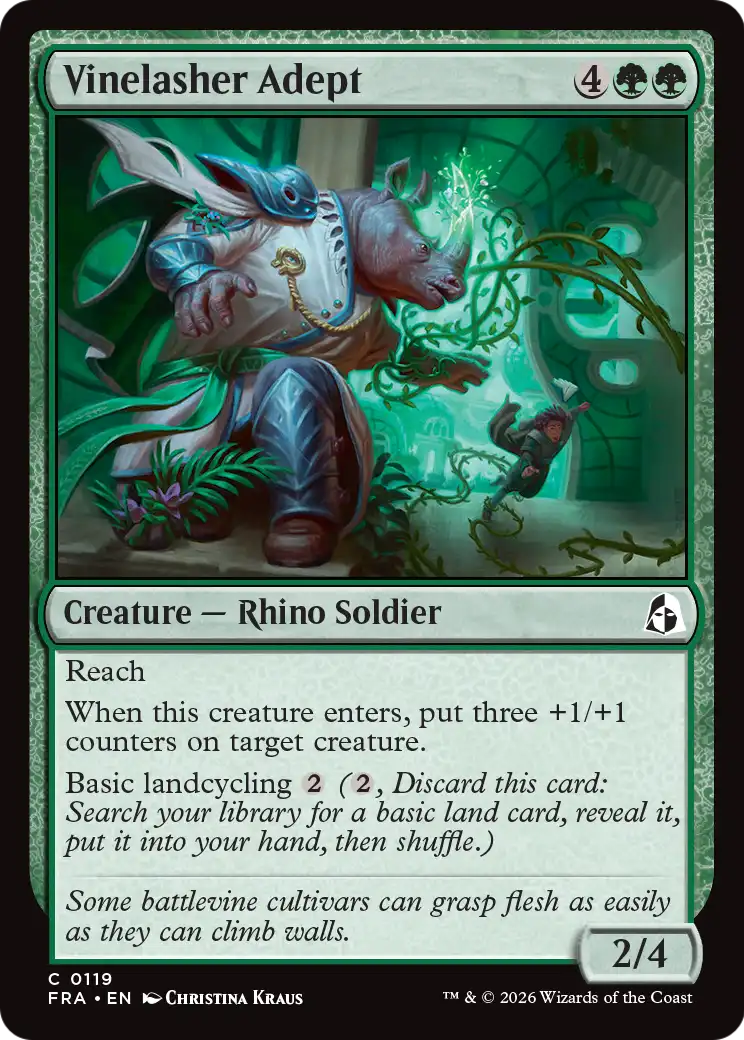 Vinelasher Adept (FRA) #119 [EN/N]