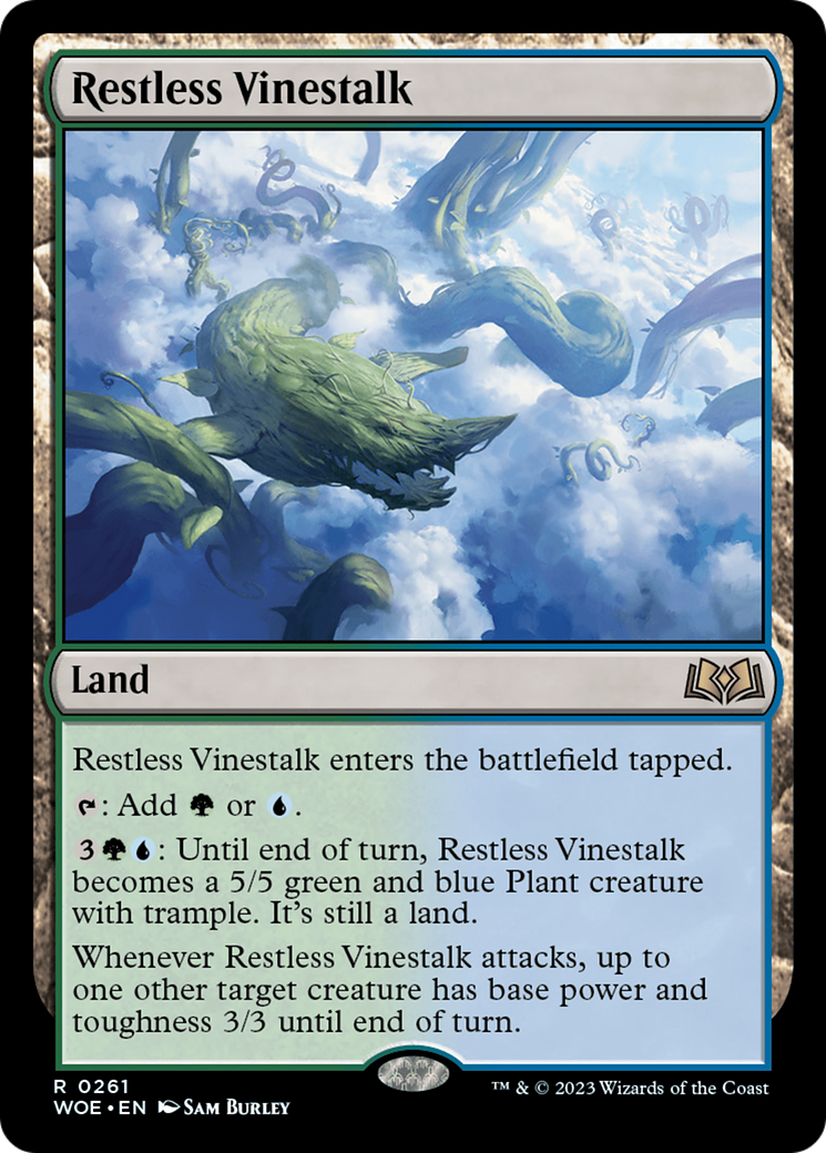 Restless Vinestalk (WOE) #261 [EN/N] s/o