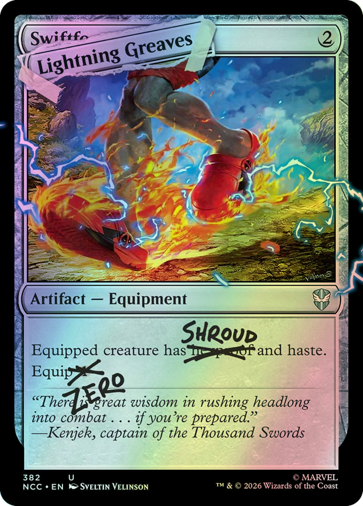 Lightning Greaves (SLD) #IFIYW-4 [EN/F]