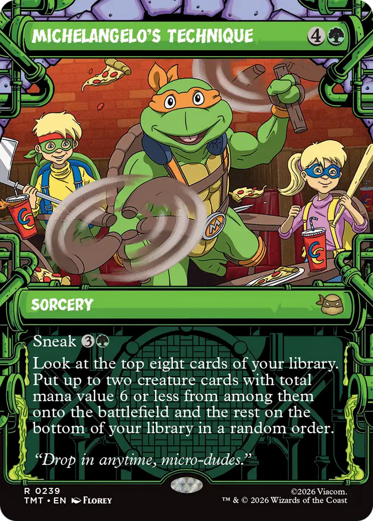 Michelangelo's Technique (TMT) #239 [EN/N] s/o