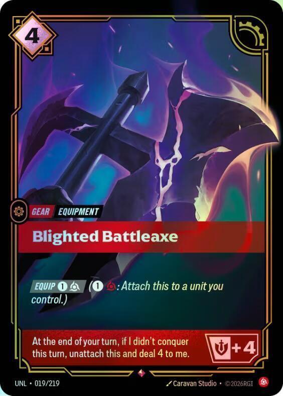 Blighted Battleaxe (UNL) #019 [EN/F] s/o