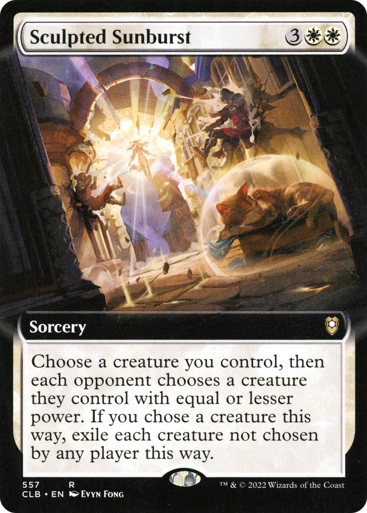 Sculpted Sunburst (CLB) #557 [EN/N]