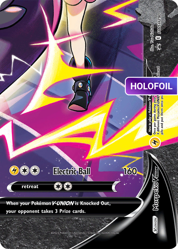 Morpeko V-Union - SWSH290 (PR-SW) #SWSH290_V1 [EN/H] s/o