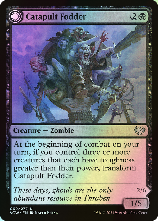 Catapult Fodder // Catapult Captain (VOW) #99 [EN/F]