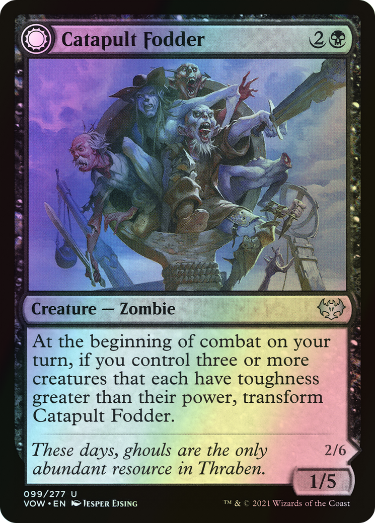 Catapult Fodder // Catapult Captain (VOW) #99 [EN/F]
