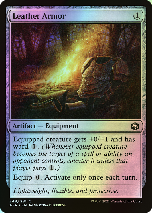 Leather Armor (AFR) #248 [EN/F] s/o
