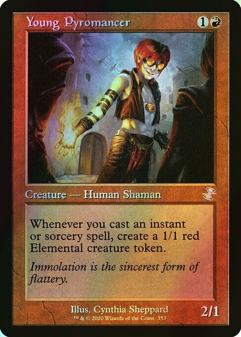 Young Pyromancer (TSR) #353 [EN/F]