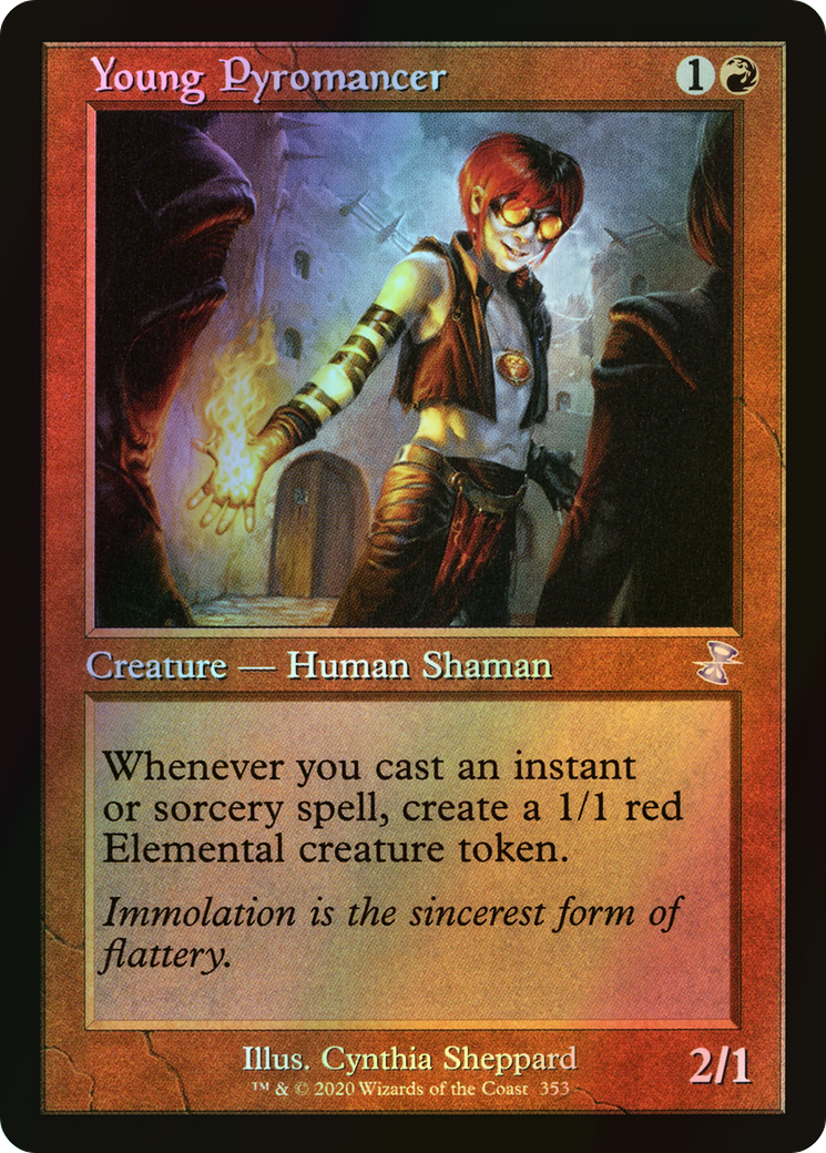 Young Pyromancer (TSR) #353 [EN/F]