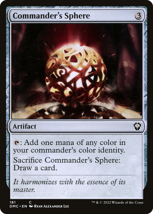 Commander's Sphere (DMC) #181 [EN/N] s/o