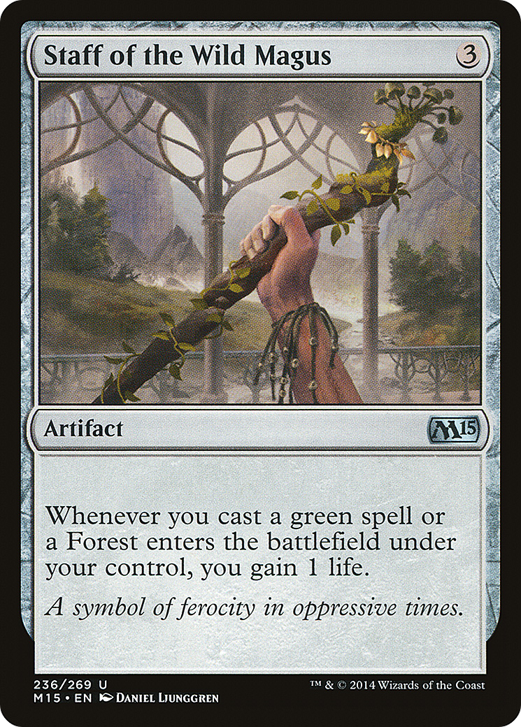 Staff of the Wild Magus (M15) #236 [EN/N]