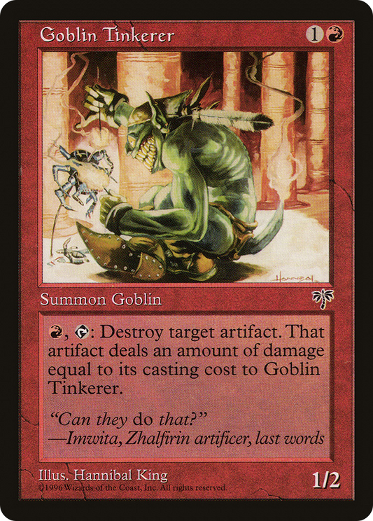 Goblin Tinkerer (MIR) #180 [EN/N]