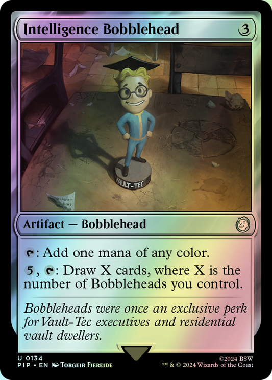 Intelligence Bobblehead (PIP) #134 [EN/F] s/o