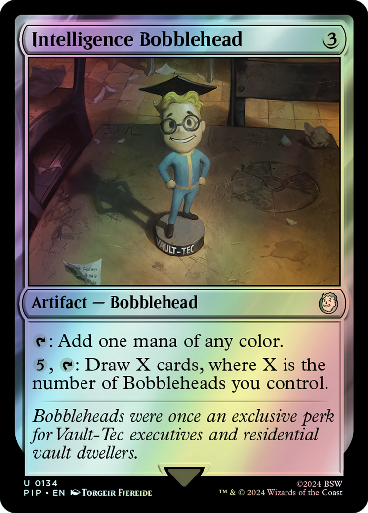 Intelligence Bobblehead (PIP) #134 [EN/F] s/o