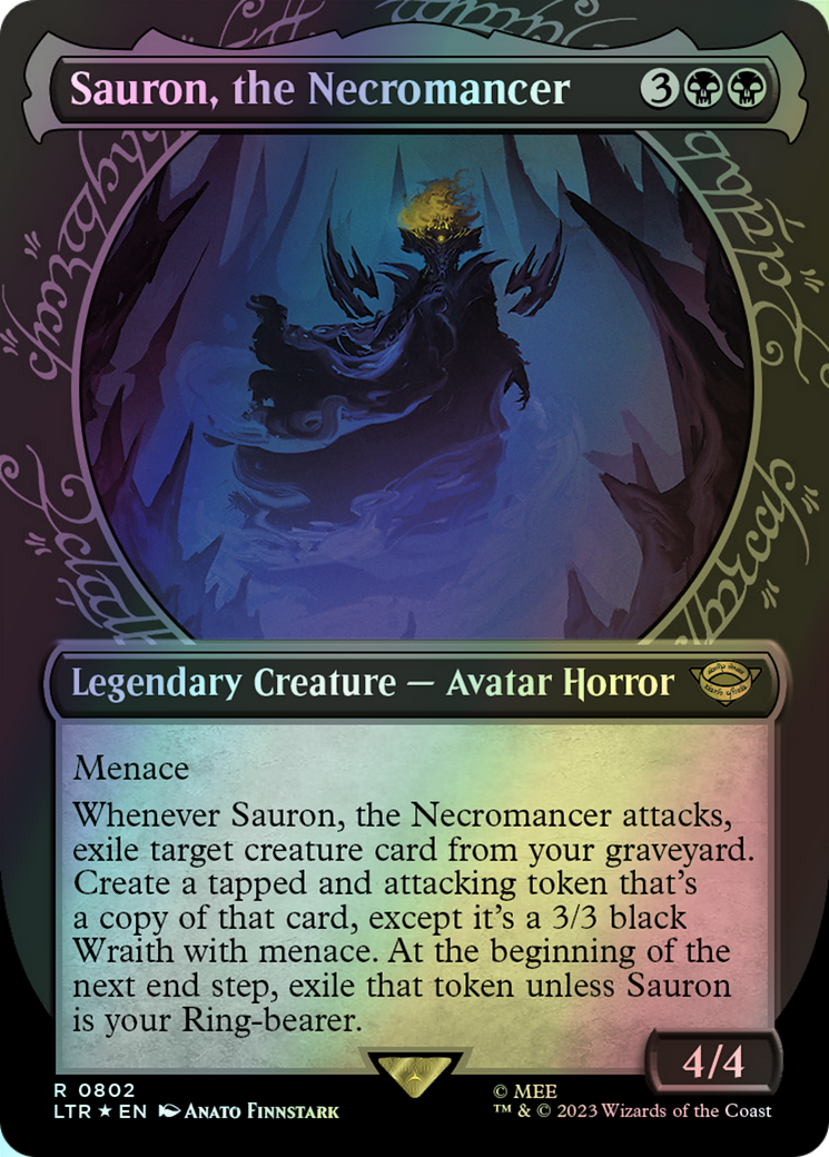 Sauron, the Necromancer - Surge Foil (LTR) #802 [EN/F] s/o